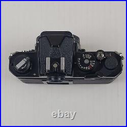 Nikon FM 35mm Film SLR Camera With 50mm Nikkor 12 Lens Vintage Photography