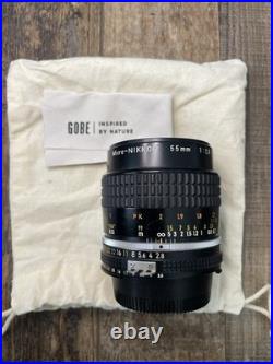 Nikon Micro-NIKKOR 55mm f/2.8 Macro Lens Vintage Manual Focus Photography