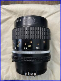 Nikon Micro-NIKKOR 55mm f/2.8 Macro Lens Vintage Manual Focus Photography
