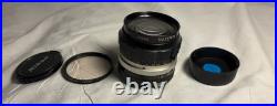Nikon NIKKOR-O Auto 35mm F2 camera lens vintage No. 727875