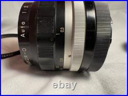 Nikon NIKKOR-O Auto 35mm F2 camera lens vintage No. 727875