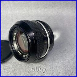 Nikon Nikkor 50mm f1.4 Manual focus used Japanese Vintage camera lens Fedex DHL