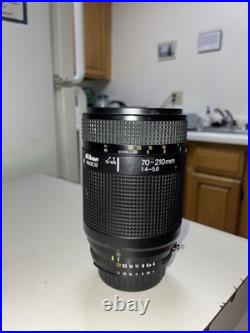 Nikon Nikkor 70-210mm F/4 Vintage Camera Lens 1986 Made In Japan Excellent