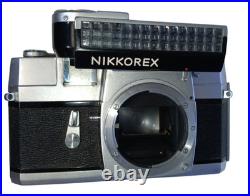Nikon Nikkorex F Camera Mod. 1 Selenium Camera Body, with Leather Cover