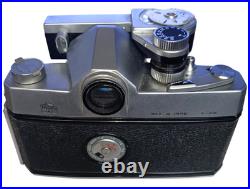 Nikon Nikkorex F Camera Mod. 1 Selenium Camera Body, with Leather Cover