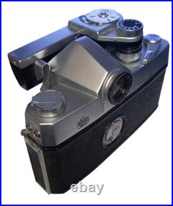 Nikon Nikkorex F Camera Mod. 1 Selenium Camera Body, with Leather Cover