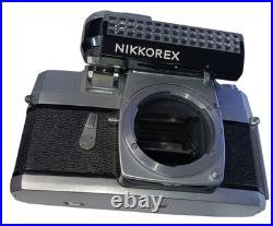 Nikon Nikkorex F Camera Mod. 1 Selenium Camera Body, with Leather Cover