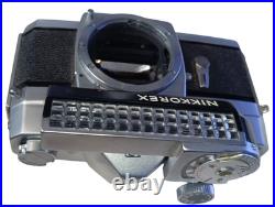 Nikon Nikkorex F Camera Mod. 1 Selenium Camera Body, with Leather Cover