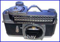 Nikon Nikkorex F Camera Mod. 1 Selenium Camera Body, with Leather Cover