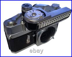 Nikon Nikkorex F Camera Mod. 1 Selenium Camera Body, with Leather Cover