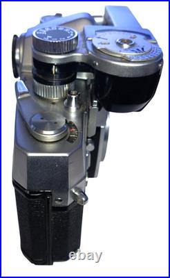 Nikon Nikkorex F Camera Mod. 1 Selenium Camera Body, with Leather Cover