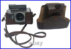 Nikon Nikkorex F Camera Mod. 1 Selenium Camera Body, with Leather Cover
