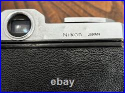 Nikon Nikkormat FS SLR Camera Black Silver with Nikkor-SC 50mm f/1.4 Lens