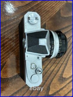 Nikon Nikkormat FS SLR Camera Black Silver with Nikkor-SC 50mm f/1.4 Lens