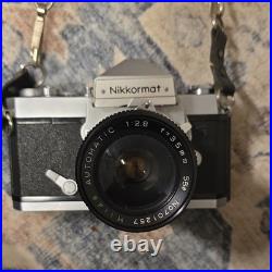 Nikon Nikkormat FT Vintage SLR Camera with Automatic 35mm Lens