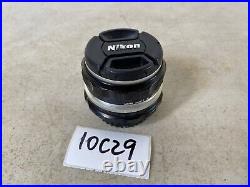 Nikon Nippon Kogaku No. 859484 Vintage Film Camera Lens 10C29