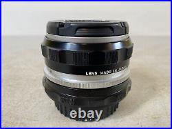 Nikon Nippon Kogaku No. 859484 Vintage Film Camera Lens 10C29