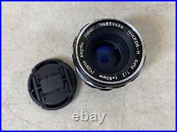 Nikon Nippon Kogaku No. 859484 Vintage Film Camera Lens 10C29