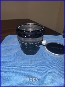 Nikon PC-Nikkor 28mm f/3.5 Standard Manual Focus Aluminum Vintage Camera Lens
