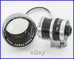 Nikon S2 Vintage Rangefinder Camera with 50mm F 1.4 Nippon Kogaku Nikkor S-C Lens