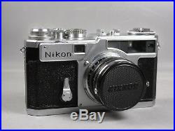 Nikon SP rangefinder with 5cm f1.4 Nikkor S Lens Recent CLA