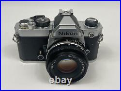 Nikon Vintage FM 35mm SLR Film Camera with 50 mm lens/Photography/Tested