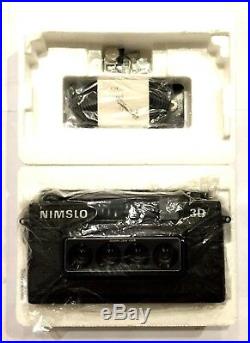 Nimslo 3D Quadra Lens 35mm Camera With Batteries & Box, Tested (D Grade) -MOD