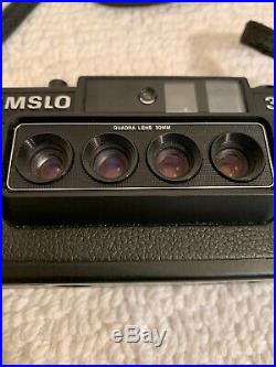 Nimslo 3D Quadra Lens 35mm Camera With Batteries Free Shipping