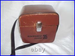 Nippon Nikkorex Zoom35 withBuilt-in-Zoom Nikkor 43mm-86mm f3.5 Lens & Case