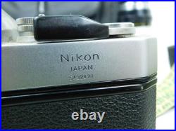 Nippon Nikkormat 35mm Film Camera 50mm Lens w Extras Vintage Japan Nippon Nikkormat 35mm Film Camera 50mm Lens w Extras Vintage Japan