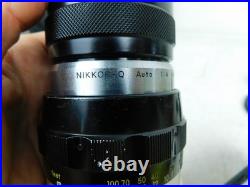 Nippon Nikkormat 35mm Film Camera 50mm Lens w Extras Vintage Japan Nippon Nikkormat 35mm Film Camera 50mm Lens w Extras Vintage Japan