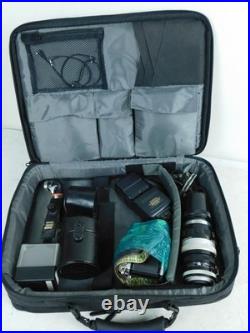 Nippon Nikkormat 35mm Film Camera 50mm Lens w Extras Vintage Japan Nippon Nikkormat 35mm Film Camera 50mm Lens w Extras Vintage Japan