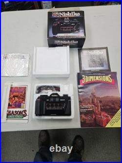 Nishika N8000 Vintage 3-D Quadra Lens Film Camera