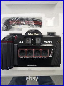 Nishika N8000 Vintage 3-D Quadra Lens Film Camera