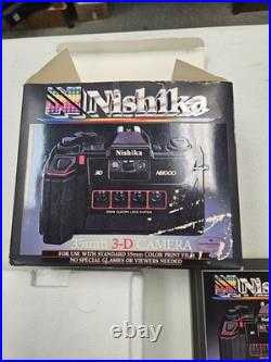 Nishika N8000 Vintage 3-D Quadra Lens Film Camera