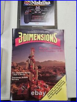 Nishika N8000 Vintage 3-D Quadra Lens Film Camera Nishika N8000 Vintage 3-D Quadra Lens Film Camera