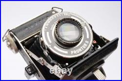 Noris 120 2 1/4 Camera withSteinheil Cassar 75mm f3.5 lens, Works! Nice, Vintage