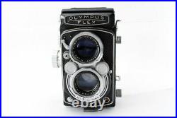 OLYMPUS FLEX TLR 75mm F2.8 E. Zuiko F. C lens From Japan Very good
