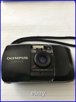 OLYMPUS U mju -1 Point & Shoot Vintage 35mm Film Camera Olympus F13.8 lens
