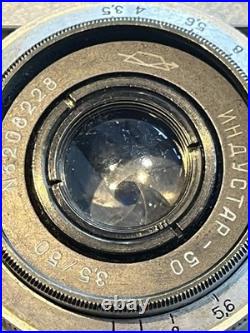 Old-vintage Soviet/ussr KRISTALL Camera+industar 50 Lens Free Shipping