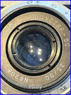 Old-vintage Soviet/ussr KRISTALL Camera+industar 50 Lens Free Shipping