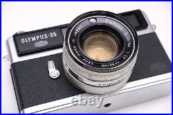 Olympus 35 LE Vintage Rangefinder Film Camera 42mm G. Zuiko 7 Element Lens (FLA4)