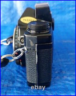 Olympus Black OM-2N Vintage Film Camera 35mm Vivitar Lens And Lanyard SLR