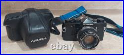 Olympus OM-1 35mm Vintage SLR Camera with 50mm F1.8 F. Zuiko Lens With Case Olympus OM-1 35mm Vintage SLR Camera with 50mm F1.8 F. Zuiko Lens With Case
