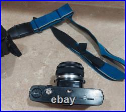 Olympus OM-1 35mm Vintage SLR Camera with 50mm F1.8 F. Zuiko Lens With Case Olympus OM-1 35mm Vintage SLR Camera with 50mm F1.8 F. Zuiko Lens With Case