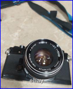 Olympus OM-1 35mm Vintage SLR Camera with 50mm F1.8 F. Zuiko Lens With Case Olympus OM-1 35mm Vintage SLR Camera with 50mm F1.8 F. Zuiko Lens With Case