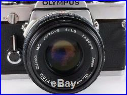 Olympus OM-1 MD 35mm SLR Camera withOM-System Zuiko Auto-S f1.8 Lens