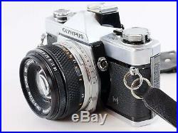 Olympus OM-1 MD 35mm SLR Camera withOM-System Zuiko Auto-S f1.8 Lens
