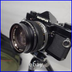 Olympus OM-1 Vintage SLR 35mm Manual Camera BLK, withAccessories