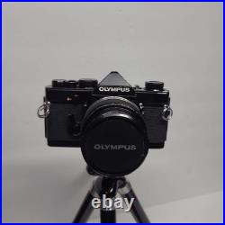 Olympus OM-1 Vintage SLR 35mm Manual Camera BLK, withAccessories